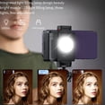 thumbnail image 4 of serony Portable Bluetooth-compatible Fill Light Camera Anti-shaking Silicone Mobile Cameras Aid Live Broadcast Bracket, 4 of 8
