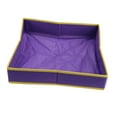 thumbnail image 2 of Kuntesetty Kid Sandbox Tray Large Space Smooth Easy to Carry Non Woven Fabric Play Sand Purple 50cmx50cm, 2 of 9