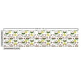 thumbnail image 3 of Ambesonne Asian Fabric by the Yard Upholstery, Japanese Lucky Cats Pattern, 5 Yards, Dark Coral Green and Yellow, 3 of 5