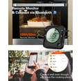 BFOUR Bluetooth BBQ Grill Thermometer, Digital Wireless Meat Probe for