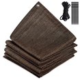 thumbnail image 2 of Anti-UV Sunblock Shade Cloth Plant Greenhouse Cover 90% Shading Cloth Net for Plant Cover, Greenhouse, Mocha, 2 of 8