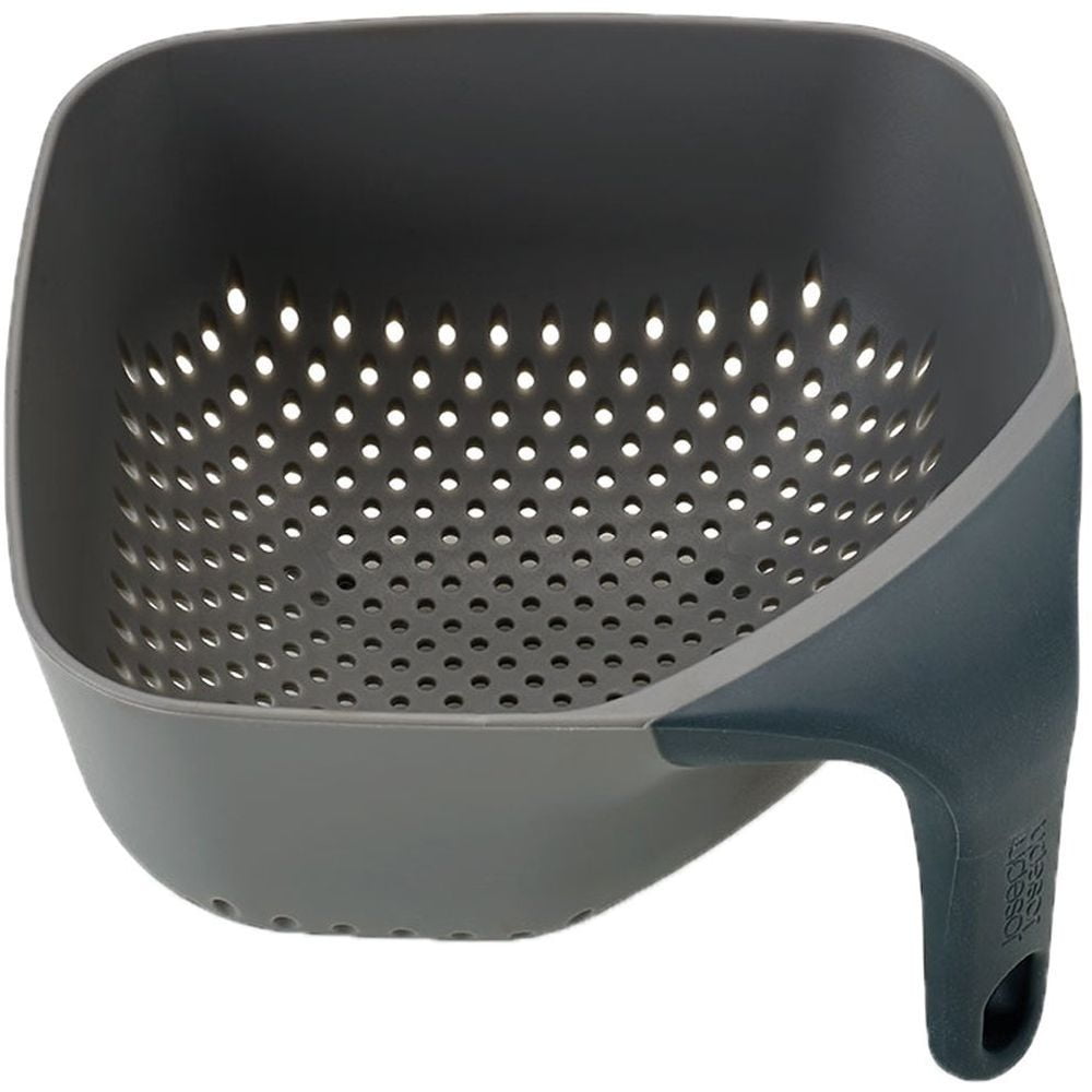 Joseph Joseph 40073 Square Colander and Strainer, Medium, Gray