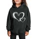 thumbnail image 1 of Sudaderas con capucha para niños y niñas, sudaderas casuales de manga larga, lindas sudaderas de gran tamaño con bolsillo de polar, chaquetas para niñas, 1 of 4