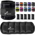 thumbnail image 3 of Sportneer Pesas ajustables para tobillos, 1 par 2 4 6 8 10 libras, correas de peso para piernas para mujeres y hombres, juego de pesas para tobillos con peso para gimnasio, fitness, entrenamiento, cam, 3 of 4