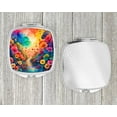 thumbnail image 4 of Colorful Begonias Compact Mirror 2.75 in x 3 in, 4 of 4