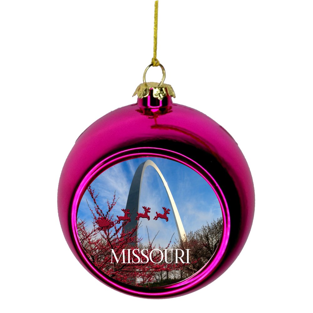 St Louis Arch Christmas Ornament - Missouri Christmas Ornament ...