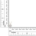 thumbnail image 5 of Round Shape Lab Grown Diamond Flower Cluster Pendant Necklace with Halo in 14K Rose Gold Jewelry For Women with 18" Silver Long Rope Chain (0.17 Cttw, H Color, SI2 Clarity), 5 of 6