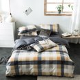 thumbnail image 2 of Checkered Cotton Bedding Set, 2 of 6