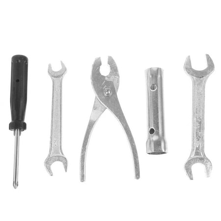 

Xing 5pcs Motorcycle Repair Tool Spark Plug Socket Wrench Screwdriver Wrench Plier
