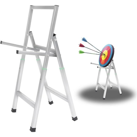 KOJEM Archery Target Stand Adjustable Portabl Foldable Target Stands for Shooting Outdoors Backyard Targets Shooting Practice