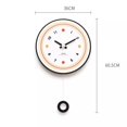 thumbnail image 2 of Reloj de pared de arte minimalista sin molestias for el hogar, reloj de pared de moda for sala de estar, adecuado for sala de estar, estudio, oficina., 2 of 7