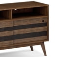 thumbnail image 4 of Simpli Home Clarkson 54 inch Wide TV Media Stand in Rustic Natural Aged Brown, 4 of 12