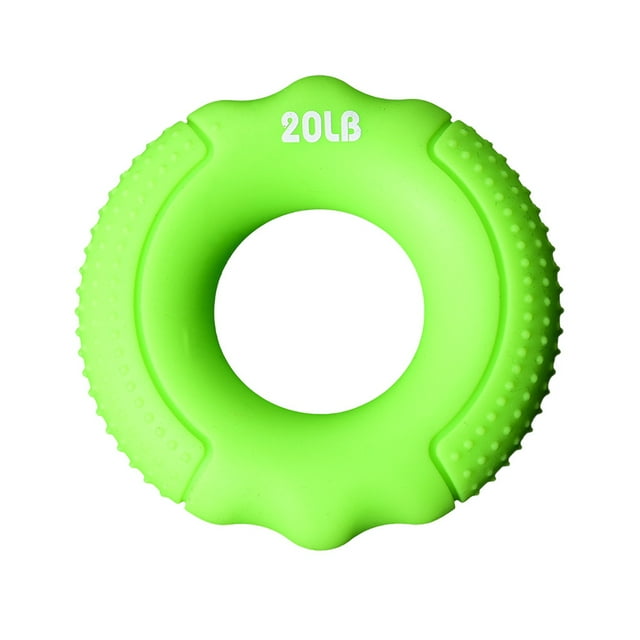 Agiferg Silica Gel Portable Hand Grip Gripping Ring Carpal Expander Finger Trainer Grip