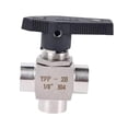 thumbnail image 1 of Siruishop Water Valve Heavy Duty Replacement Practical Plumbing Fixtures Shut Off Valve Style F, 1 of 8