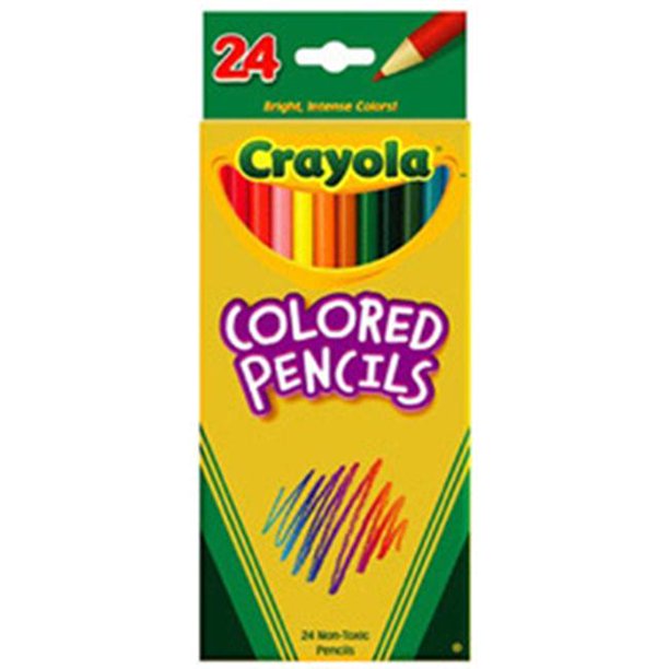CRAYOLA LLC Anciennement BINNEY &amp; SMITH BIN4024 CRAYOLA Crayons de Couleur 24PK ASST