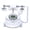 White, variant on ToppiJoy Vintage Phone, Rotary Phone Fashioned Old Telephone, Vintage Phone House Phone for Home Office Decorative White, Gold