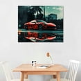 thumbnail image 2 of COMIO Car Posters Modern Canvas Wall Art For Men Boys Room Decor Black and White Sport Car Art Poster Prints Bedroom Livingroom Aesthetics Decoration, 2 of 4