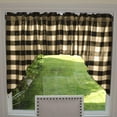 thumbnail image 2 of Buffalo Check Poplin Swag Window Valance 72" Wide / 36" Tall, 2 of 8