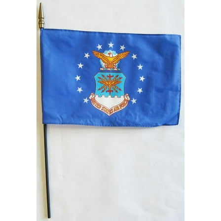 Air Force (Blue) - 8"X12" Stick Flag