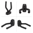 thumbnail image 3 of Graflsoa Black Wall-Mounted Guitar and Ukulele Hanger with Soft Foam Protection, Durable Plastic Base & Metal Hook, Easy Installation for Home, Studio, or Exhibition Display, 3 of 6