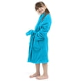 thumbnail image 3 of Mantón polar de microfibra para niños Robe BC BARE COTTON, color turquesa, 3 of 7