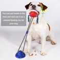 thumbnail image 4 of GFDYREE Dog Toys for Aggressive Chewers Multifunction Suction Cup Teeth Ball Dog Tug of War Toy, Squeaky Rope Puzzle Toys with Teeth Cleaning and Food Dispensing Function, for Small Medium L, 4 of 7