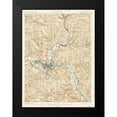thumbnail image 2 of USGS 11x14 Black Modern Framed Museum Art Print Titled - Binghamton New York Quad - USGS 1904, 2 of 5