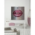 thumbnail image 4 of Parvez Taj "Fuller Lips" Painting Print on Brushed Aluminum, 4 of 5