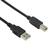 USB Printer Cable, USB A Male to USB B Male – High-Speed 480Mbps, 28 AWG, Durable USB 2.0 Printer Cord for Printers, Scanners & All-in-One Devices