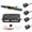 Black, variant on AREALER Car Parking Sensor Rear Reversing Radars System with 4 Parking Sensors Distance Detection LED Light Distance Display Warning Buzzer