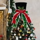 thumbnail image 5 of Adorno Navideño con Forma de Sombrero Y Lazo, Ideal para La Punta Del de Navidad, Perfecto para La Oficina, Aniversarios O La Sala de Estar., 5 of 7