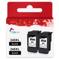thumbnail image 1 of Cartucho de tinta Ubinki compatible para Canon 245XL negro, paquete de 2, 1 of 7
