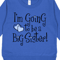 thumbnail image 3 of Inktastic Heart New Big Sister Toddler Sweatshirt, 3 of 4