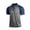 #A01-Dark Blue, variant on Oazcsf Men's Short Sleeve Polo Shirts Stretch Raglan Golf Shirt Color Block Collared Lightweight Polos for Men,Royal Blue,M