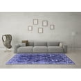 thumbnail image 3 of Ahgly Company Indoor Rectangle Oriental Blue Industrial Area Rugs, 2' x 3', 3 of 4