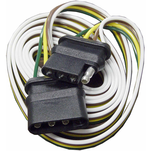 Shoreline Marine 4Way Trailer Wiring Extension Harness, 12 in