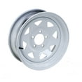 FREE COUNTRY Trailer Tire Wheel Assembly ST175/80R13 8-Ply D 97M 5 Lug ...