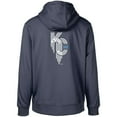 thumbnail image 3 of Men's Levelwear Navy Kansas City Royals City Connect Podium Core 2.0 Pullover Hoodie, 3 of 3
