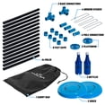 thumbnail image 4 of Dynamic Discs Dynamic Duel Outdoor Disc Toss Game Set with 2 Flying Discs, 2 Collapsible Poles, 2 Shatterproof Bottles and Carry Bag, 4 of 6
