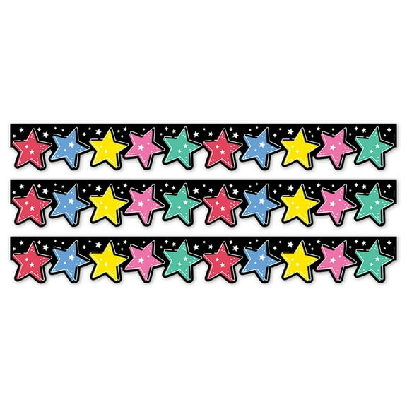 Creative Teaching Press Star Bright EZ Border, 48 Feet Per Pack, 3 Packs