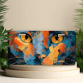 thumbnail image 4 of 1 Pcs 2D Flat License Plate Covers & Frames, A Cats Face For Decorative Front, Waterproof For Decoration Aluminum License Plate Covers & Frames Cover For Men Women, 12" X 6", 4 of 6
