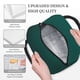 thumbnail image 3 of Balery Dark teal green Bolsa de Almuerzo para Mujeres, Caja de Almuerzo, Bolsa de Almuerzo Pequeña Impermeable, Tote de Almuerzo Reutilizable con Gran Capacidad, 3 of 6