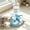 A, variant on Automatic Cat Water Dispenser with Stand - No-Spill Tipping Water Bottle Bowl, Stable Pet Feeding Station for Cats and Puppies, Portable Hydration Solution for Home Balcony Travel, Blue