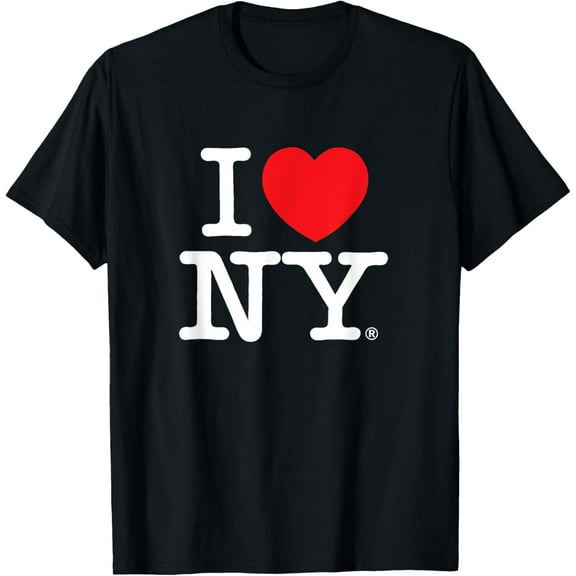 I LOVE NY Classic Logo T-Shirt men and women can wear, black, white, gifts