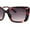 Red Tortoise - Burgundy, variant on Womens Chic Designer Jewel Arm Rectangular Cat Eye Diva Sunglasses Black Gold - Black