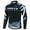 Black, variant on Cycling Jersey Reflective Mens Bike Shirt Long Sleeve Breathable Bicycle Jerseys with Pockets White XL