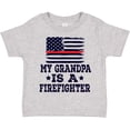 thumbnail image 3 of Inktastic Firefighter Grandpa Fireman Flag Boys or Girls Toddler T-Shirt, 3 of 5