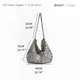 thumbnail image 4 of KOKOPEAS Bolso bandolera bohemio con flores, de lujo, de alta calidad, tipo hobo, bolso de mano portátil para mujer, para compras, 4 of 5