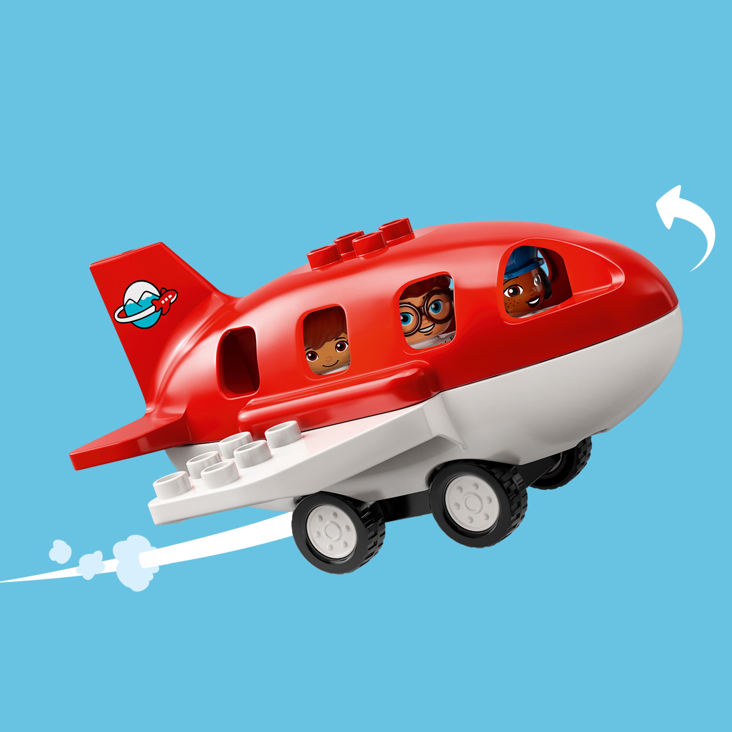 LEGO DUPLO Town Airplane Airport 10961 Building Toy Fun Gift