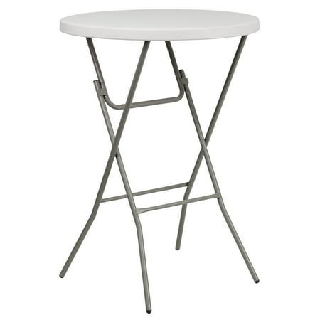 Rectangular Round Folding Table - Flash Furniture 32